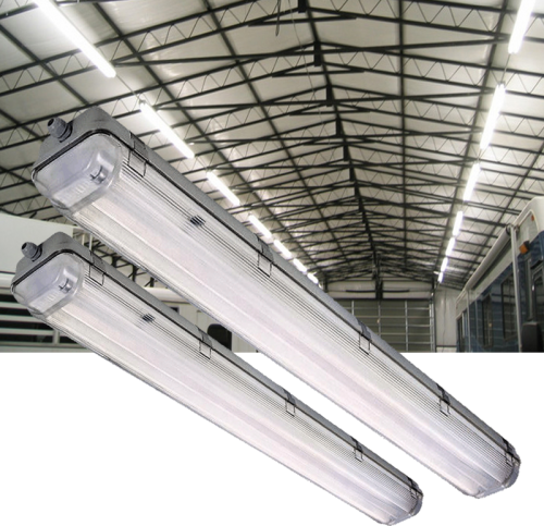 Led TL Armatuur Waterproof 48 watt 1.5m incl  2 Buizen - lvv-tl-tri-2 x t8h-140