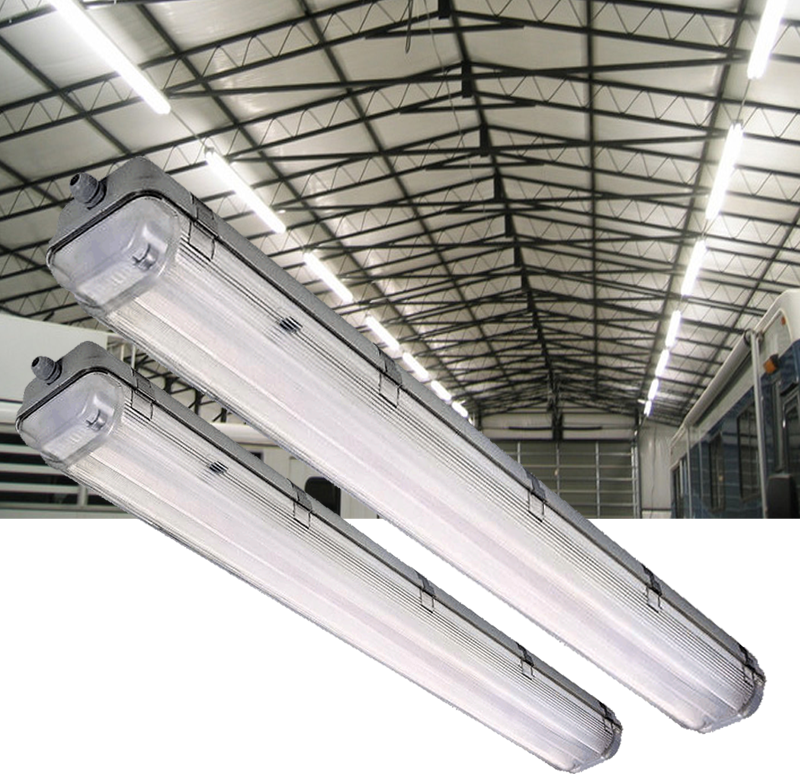 Armatuur Waterproof 48 watt 1.5m 2 Buizen | led -verlichting-vlaanderen.be