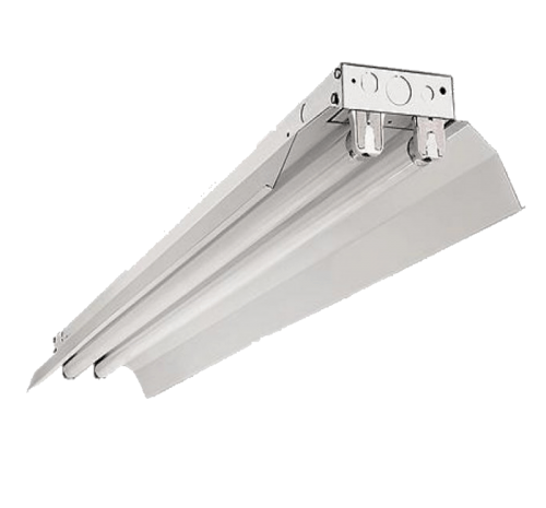 Led Armatuur  met reflektor kap-voor  2 x T8 buizen 1500mm - lvv-ref150d