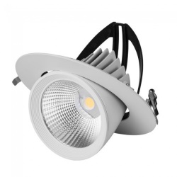 Led Downlight 40W Rond Ø 220 - prda205v-down-kantel-40w-rond