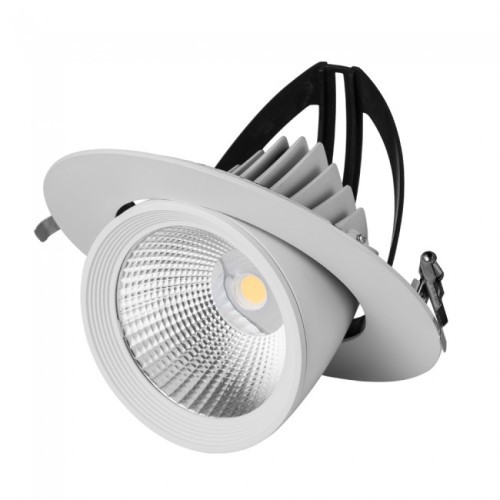 Led Downlight 40W Rond Ø 220 - prda205v-down-kantel-40w-rond