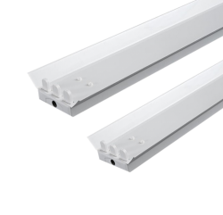 Led Armatuur met Reflektor Kap voor 3 x T8 Buizen 1500mm - lvv-reflector150t