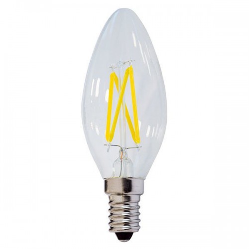 LED CANDLE 4W E14 2800K FILAMENT DIMMABLE - lvv-op1473