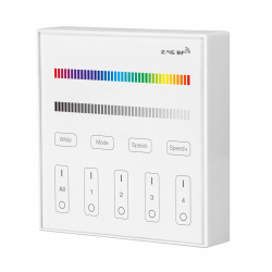 MI-LIGHT 4 ZONE RGB+W Panel Remote (batterijen) - lvv-prb3