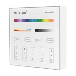 MI-LIGHT 4 ZONE RGB+CCT Panel Remote (220Volt) - lvv-prt4