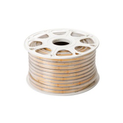 COB Ledstrip - 220V - IP65 - 50M - 10w/m - 3000K - incl 0,5m eurostekker - lvv-807207