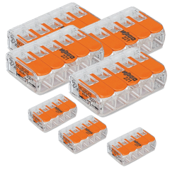 Wago 5V Verbindklem - 25 stuks  - lvv-be37165-wago-5v-verbindklem