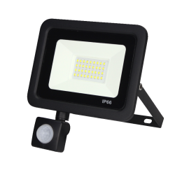 Led Floodlight/Bouwlamp met Sensor 20w - prfs020