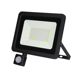 Led Floodlight/Bouwlamp met Sensor 30w - prfs030